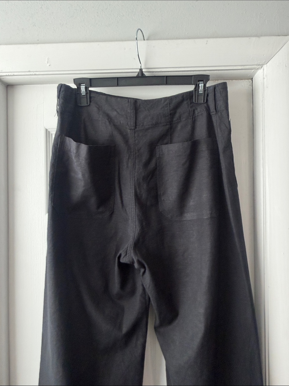 Maeve Black Wide-Leg Trousers - size 30 - Picture 4 of 8